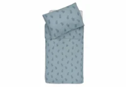 Jollein Dekbedovertrek Met Sloop 100x140cm Miffy Shadow Sea Green