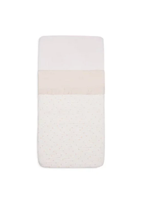 Jollein Laken Wieg 75x100cm Ruffle – Natural