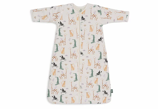 Jollein Slaapzak Met Afritsbare Mouwen 90 Cm Jungle Jambo