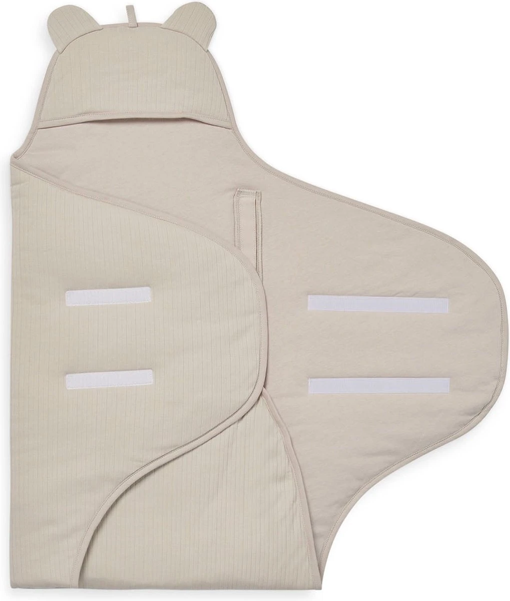 Jollein Wikkeldeken Basic Stripe - Rosewood - Afbeelding 6