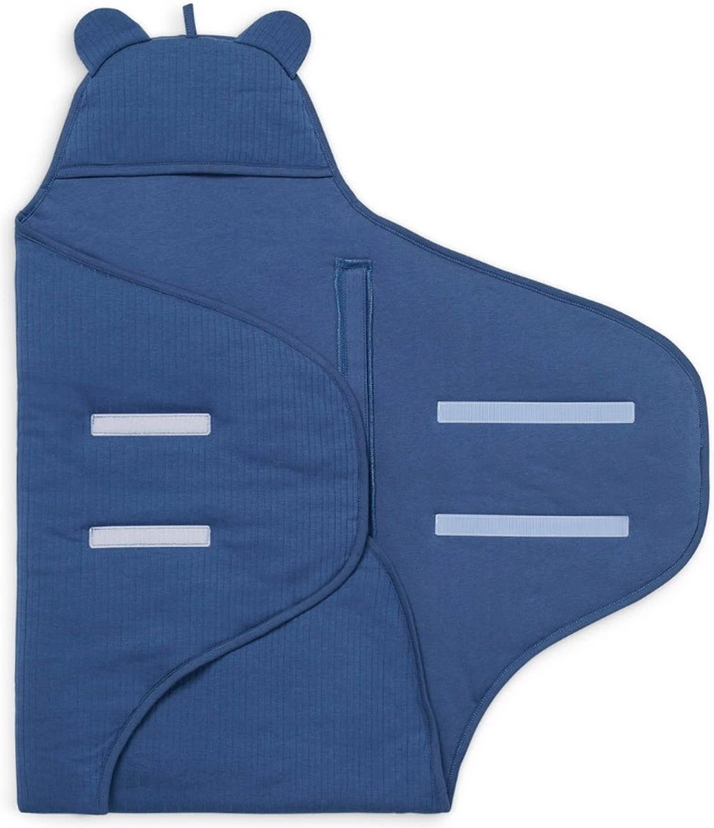 Jollein Wikkeldeken Basic Stripe - Rosewood - Afbeelding 11