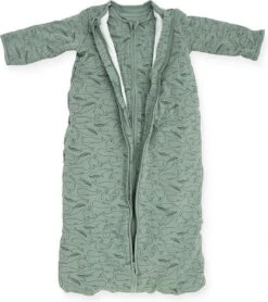 Jollein Baby Baby Winterslaapzak 4-Seizoenen 90cm Whales - Ash Green