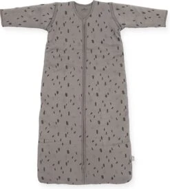 Jollein Baby Baby Winterslaapzak Met Afritsbare Mouw 70cm Spot - Storm Grey
