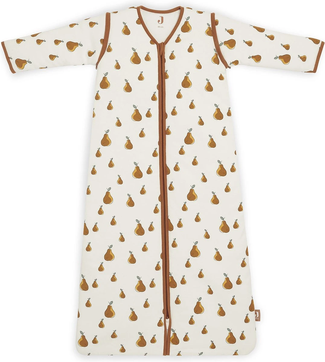Jollein Baby Baby Winterslaapzak Met Afritsbare Mouw 110cm - Pear