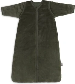 Jollein Baby Winterslaapzak Met Afritsbare Mouw 70cm Velvet - Leaf Green