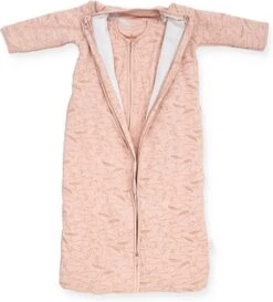 Jollein Baby Baby Winterslaapzak 4-Seizoenen 70cm Whales - Pale Pink