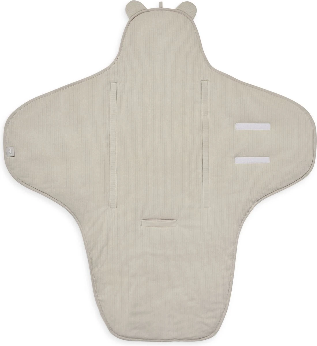 Jollein Wikkeldeken Basic Stripe - Nougat - Afbeelding 5