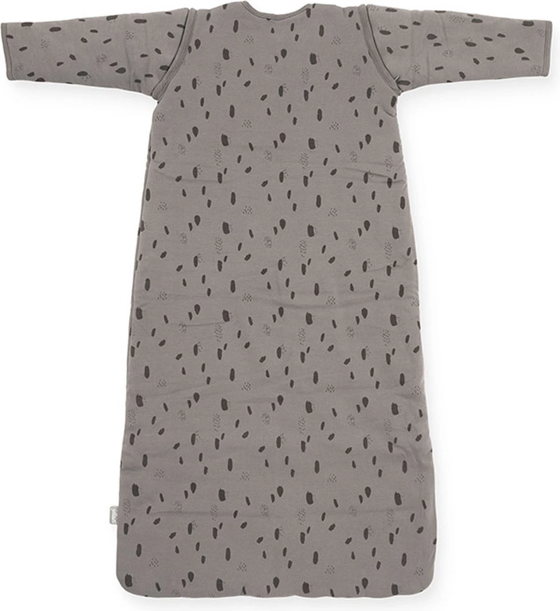 Jollein Baby Baby Winterslaapzak Met Afritsbare Mouw 70cm Spot - Storm Grey - Afbeelding 2