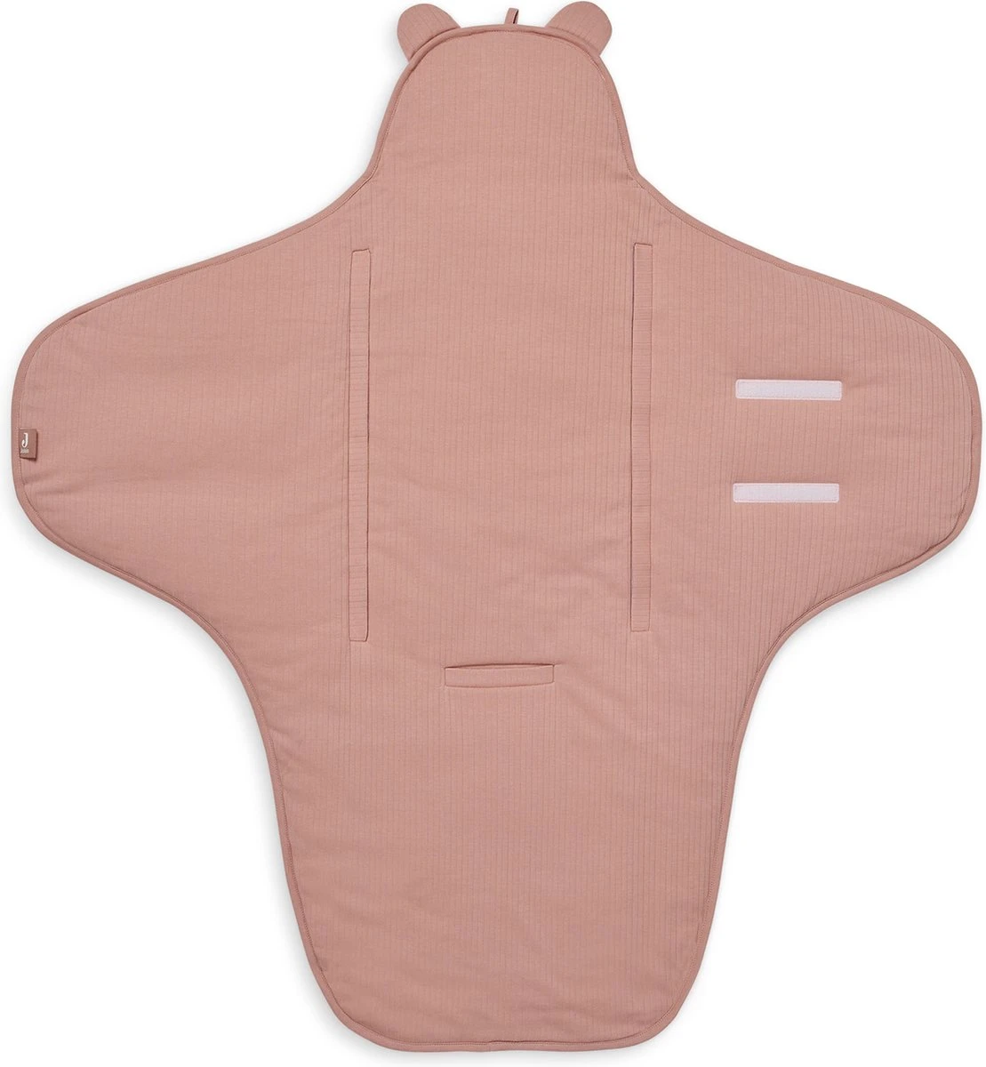 Jollein Wikkeldeken Basic Stripe - Rosewood - Afbeelding 4