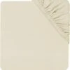 Jollein Baby Hoeslaken Wieg Jersey 40/50x80/90cm - Ivory