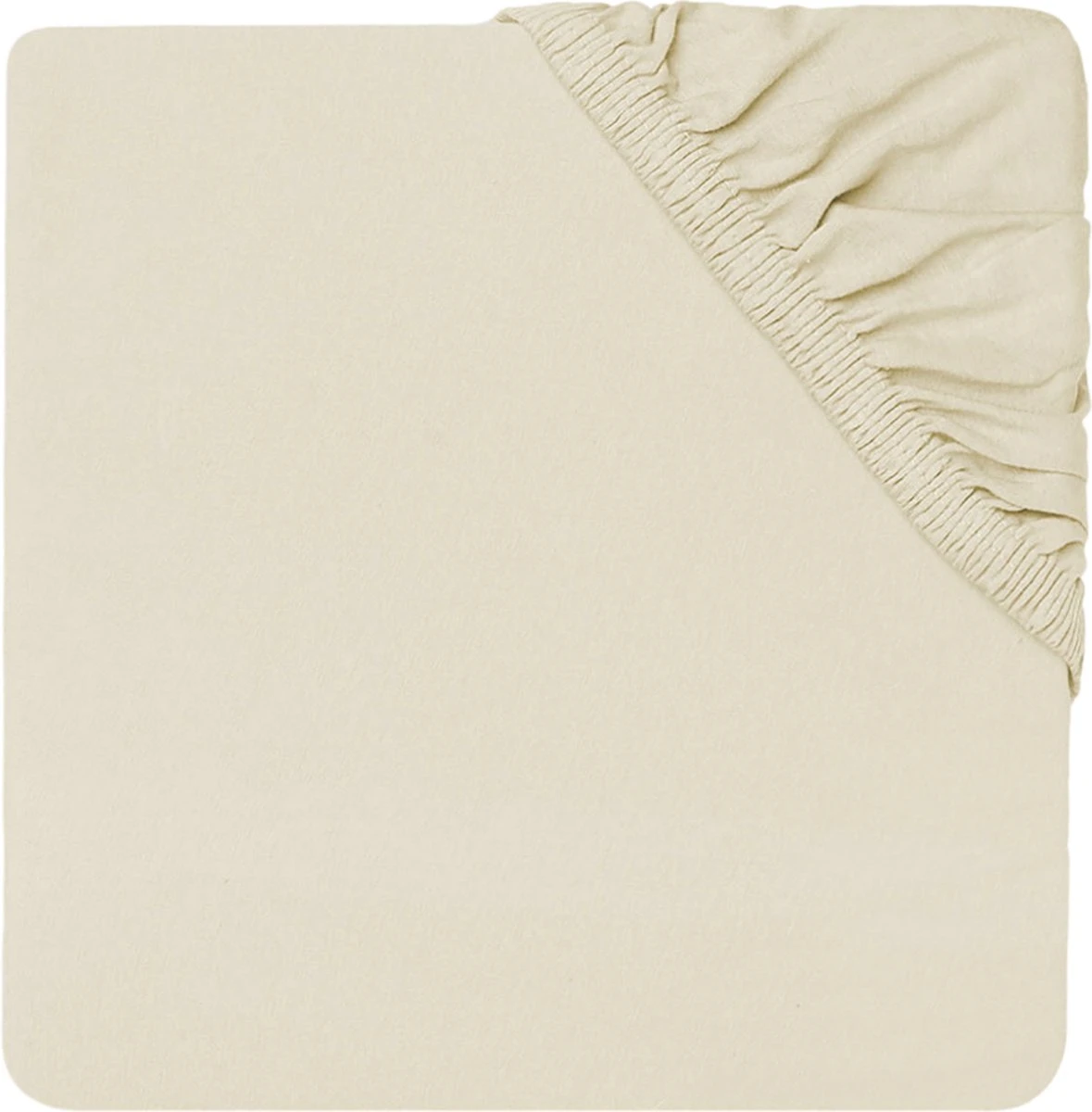 Jollein Baby Hoeslaken Boxmatras Jersey 75x95cm - Ivory