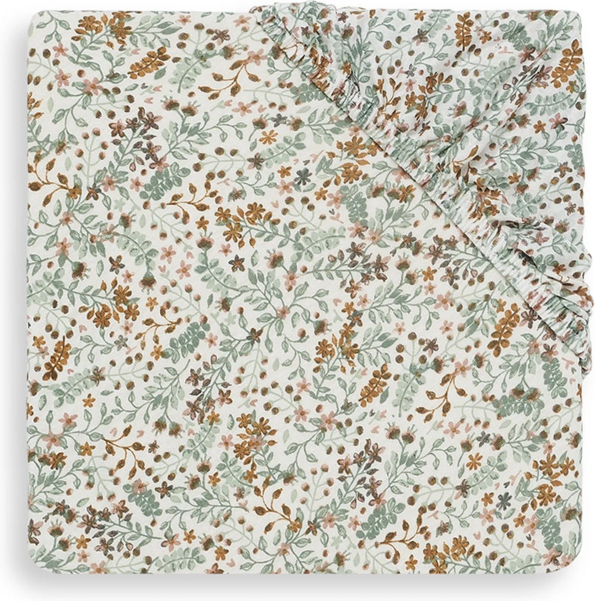 Jollein Baby Hoeslaken Wieg Jersey 40/50x80/90cm - Bloom - Afbeelding 2