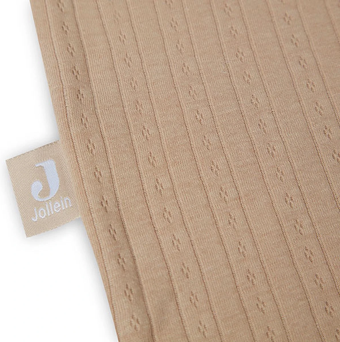 Jollein Baby Slaapzak Jersey 110cm Ajour - Biscuit - Afbeelding 12