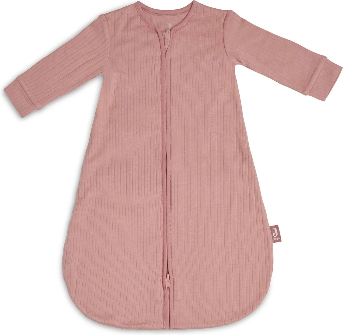 Jollein Baby Newborn Slaapzak 60cm Basic Stripe - Rosewood - Afbeelding 6