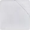 Jollein Hoeslaken Molton Peuterbed 75x150cm - Wit