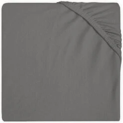 Jollein Baby Hoeslaken Wieg Jersey 40/50x80/90cm - Storm Grey