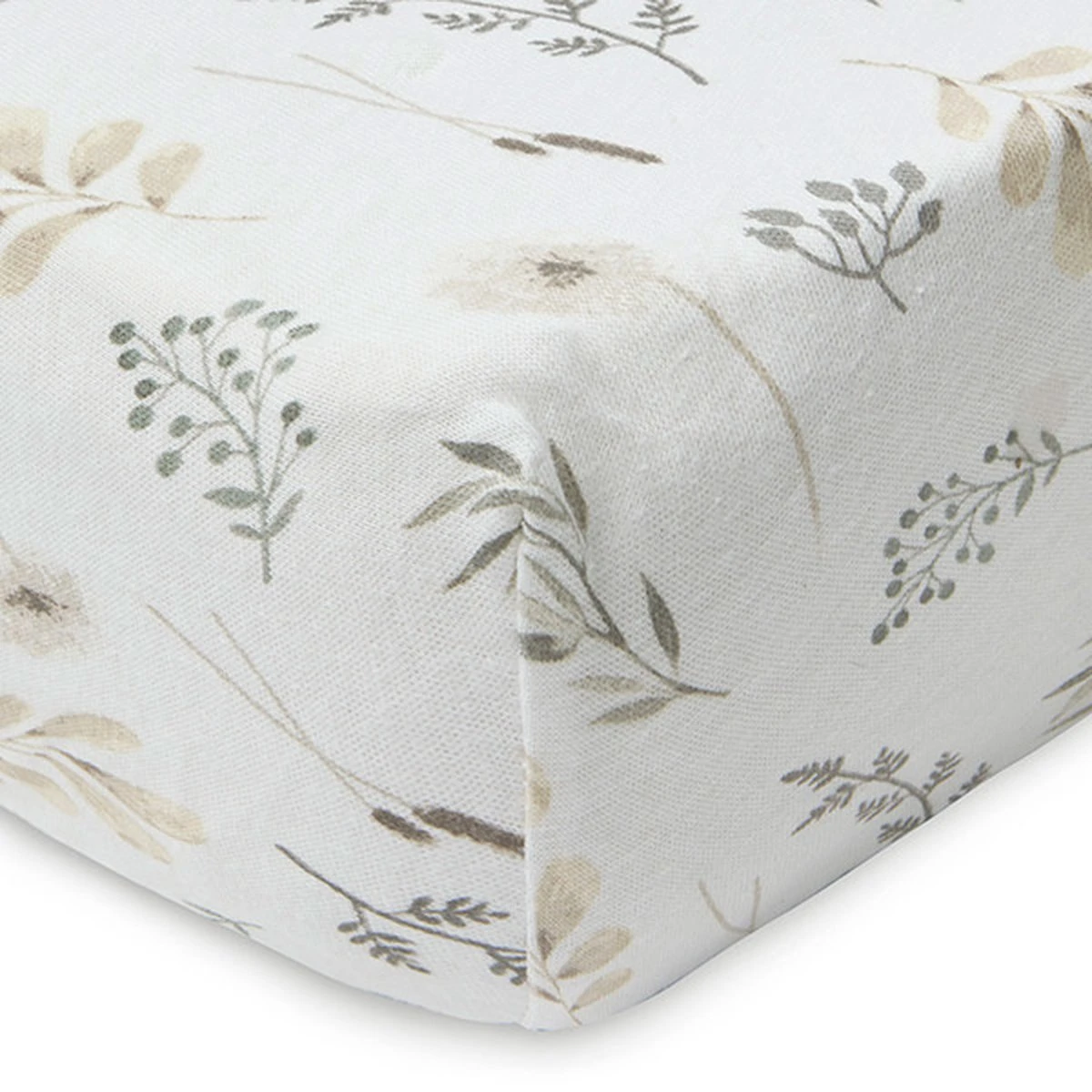 Jollein Hoeslaken Wieg Jersey 40/50x80/90cm Wild Flowers - Afbeelding 15