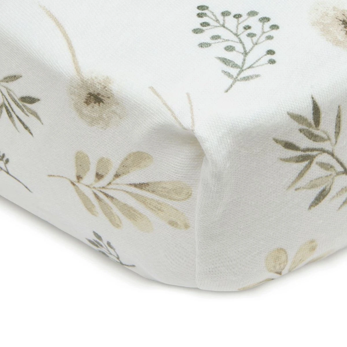 Jollein Hoeslaken Wieg Jersey 40/50x80/90cm Wild Flowers - Afbeelding 19