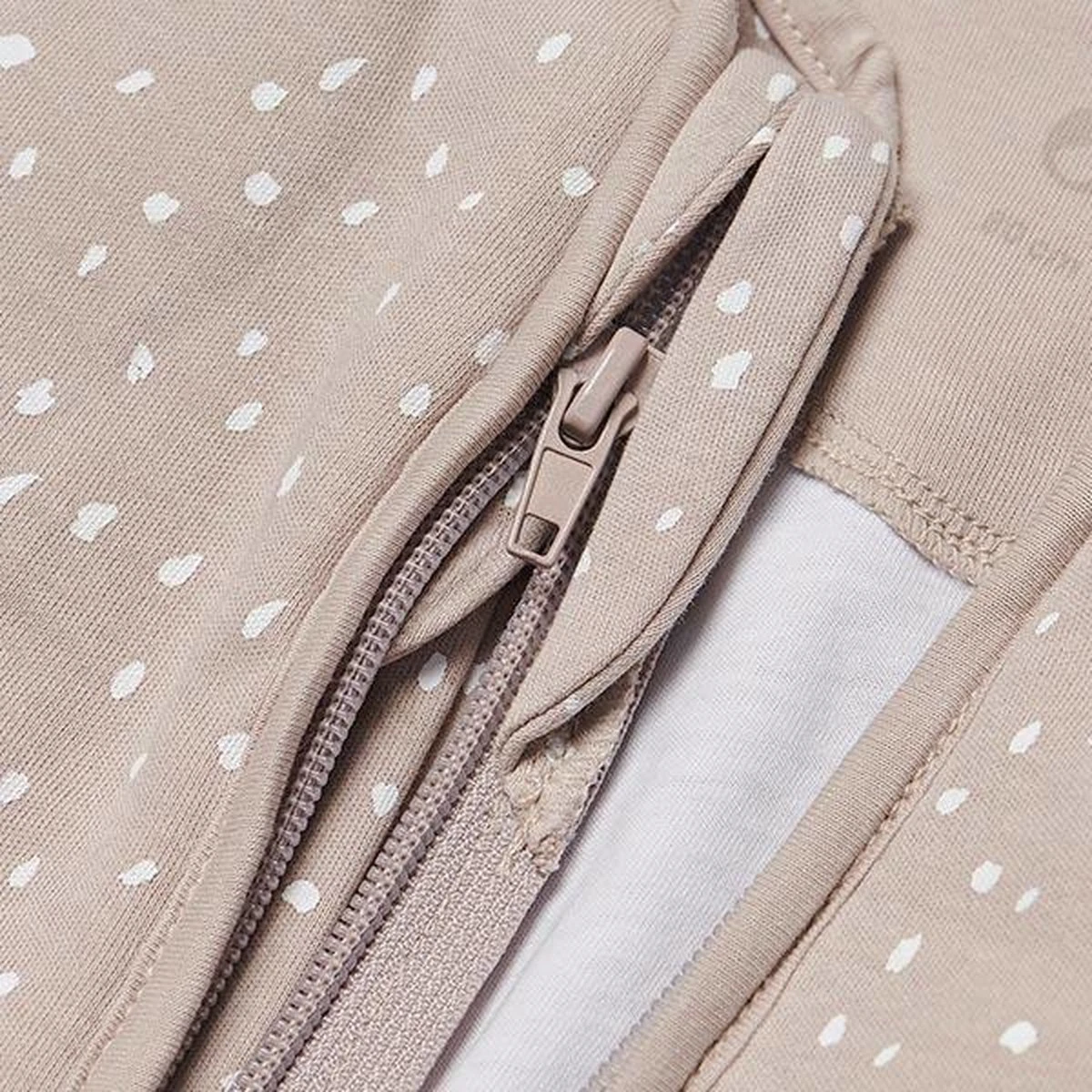 Jollein Baby Baby Winterslaapzak 4-Seizoenen 90cm Spickle - Nougat - Afbeelding 16