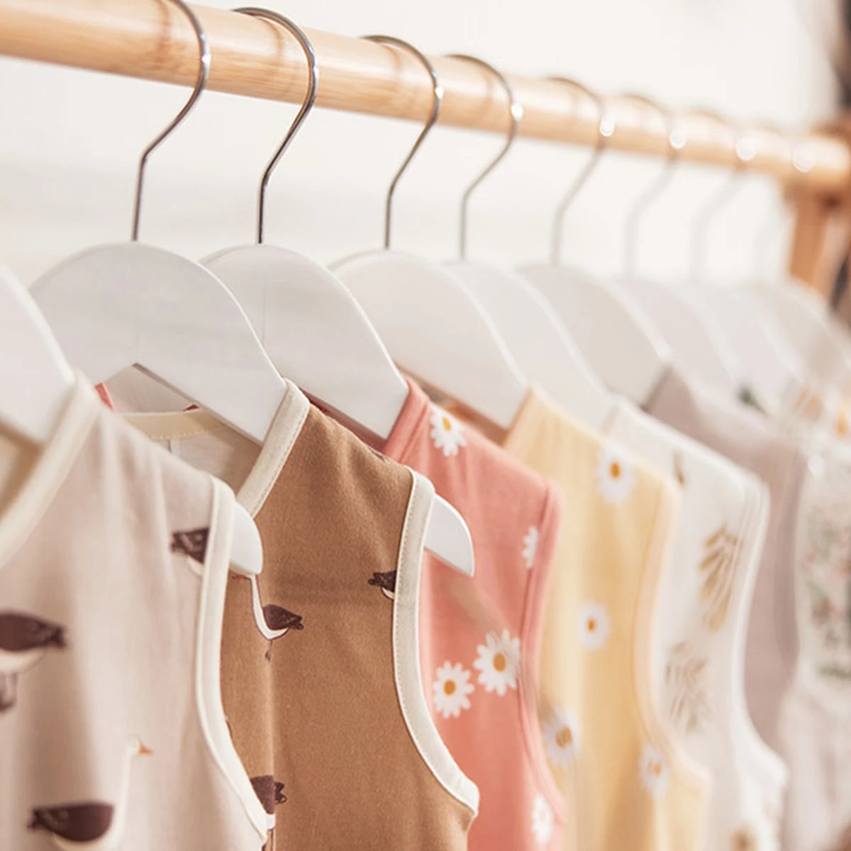 Jollein Baby Slaapzak Jersey 110cm Goose - Biscuit - Afbeelding 14