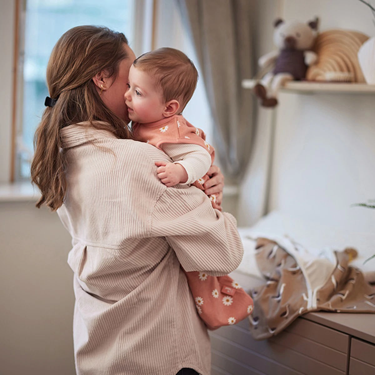 Jollein Baby Slaapzak Jersey 110cm Goose - Biscuit - Afbeelding 15