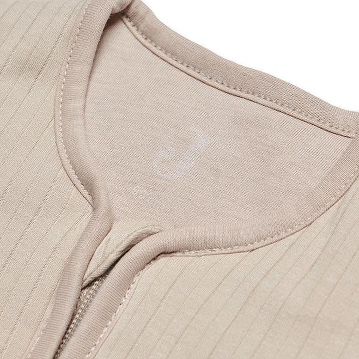 Jollein Baby Baby Winterslaapzak Met Afritsbare Mouw 110cm Basic Stipe - Nougat - Afbeelding 13