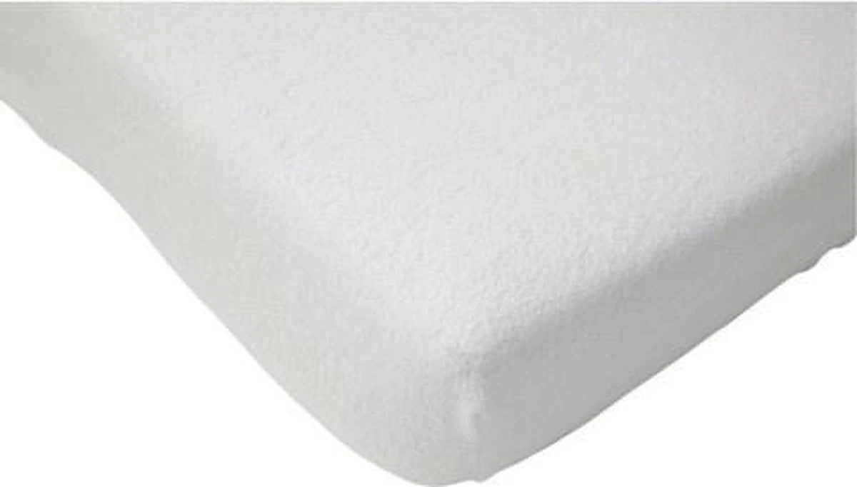 Jollein Hoeslaken Molton Ledikant 60x120cm - Wit - Afbeelding 6