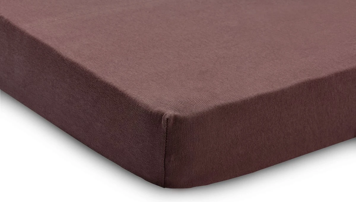 Jollein Baby Hoeslaken Ledikant Jersey 60x120cm - Chestnut - 2 Stuks - Afbeelding 15