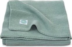 Jollein Baby Deken Ledikant 100x150cm Basic Knit - Forest Green