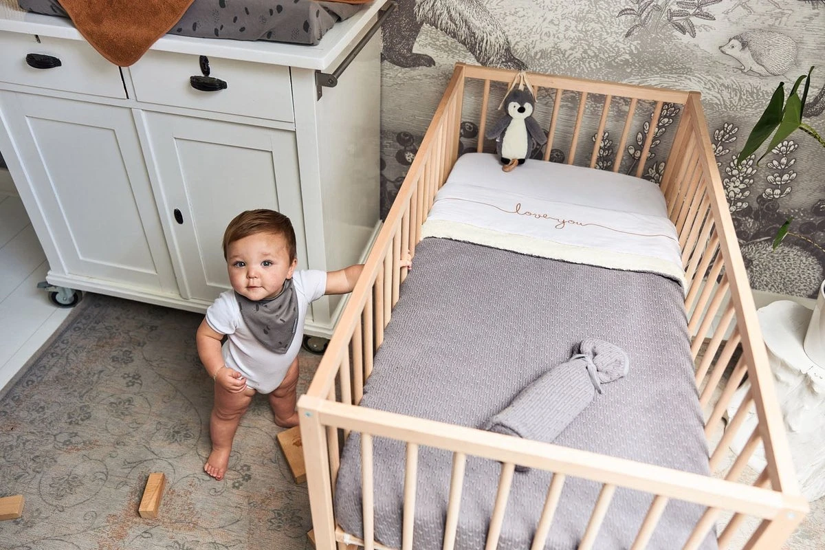 Jollein Baby Deken Wieg 75x100cm Teddy Bliss Knit - Nougat - Afbeelding 10