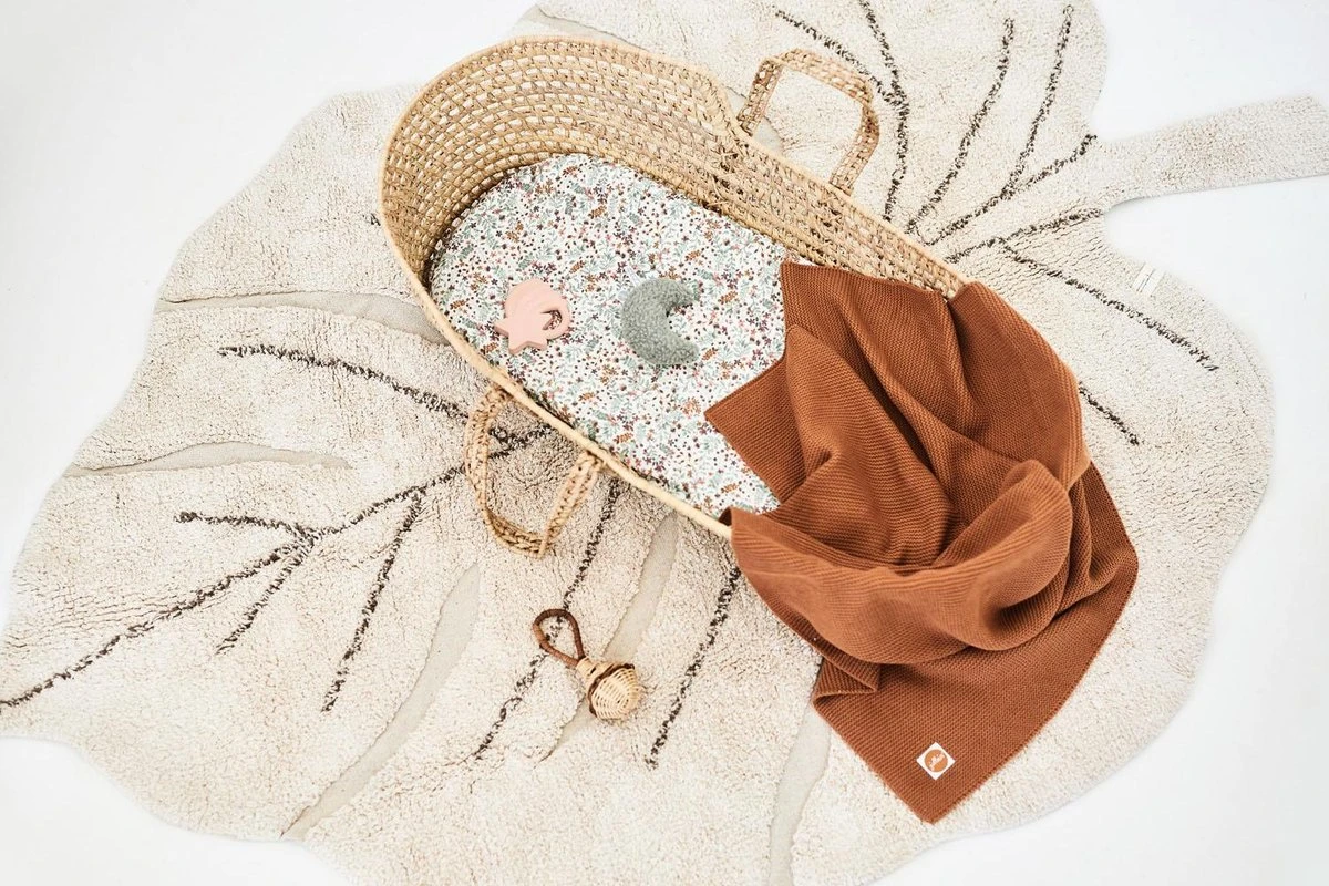 Jollein Baby Hoeslaken Wieg Jersey 40/50x80/90cm - Bloom - Afbeelding 7