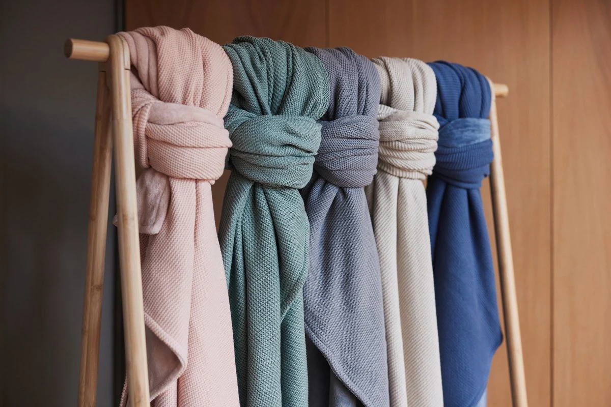 Jollein Baby Deken Ledikant 100x150cm Basic Knit Forest Green/Fleece - Afbeelding 10