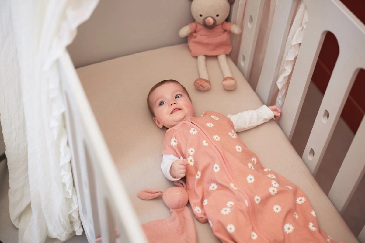 Jollein Baby Slaapzak Jersey 110cm Daisy - Custard - Afbeelding 6