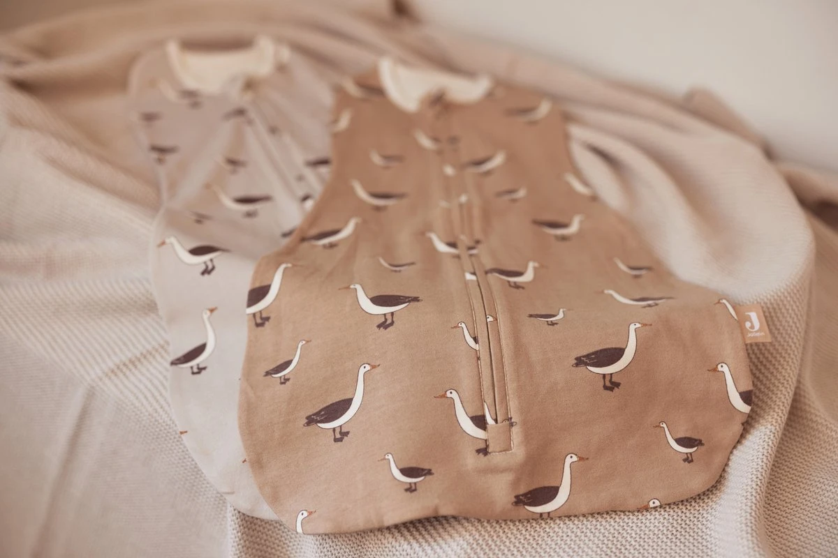 Jollein Baby Slaapzak Jersey 110cm Goose - Biscuit - Afbeelding 4