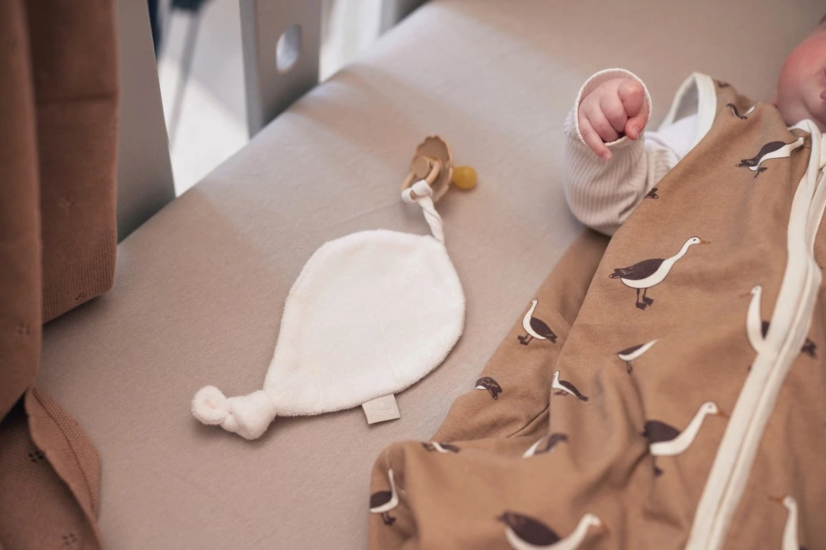 Jollein Baby Slaapzak Jersey 110cm Goose - Biscuit - Afbeelding 8