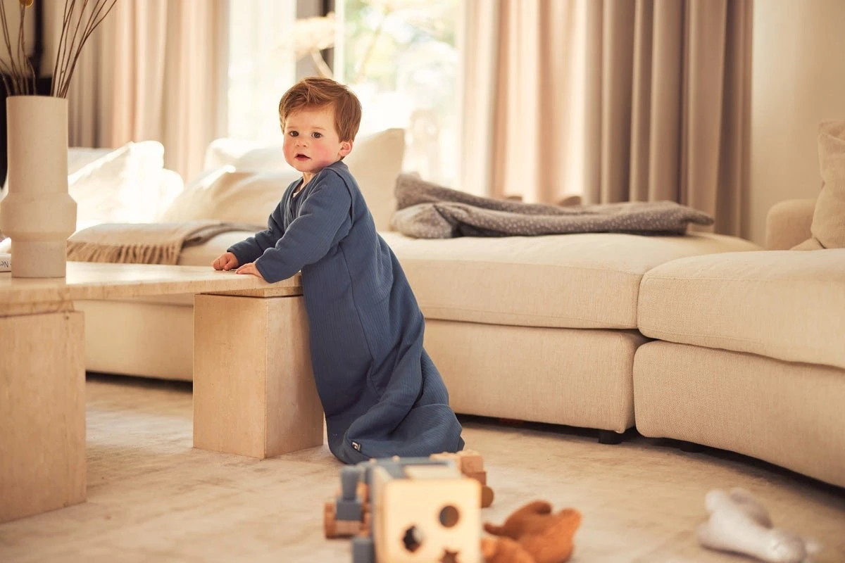 Jollein Baby Baby Winterslaapzak Met Afritsbare Mouw 110cm Basic Stipe - Nougat - Afbeelding 20