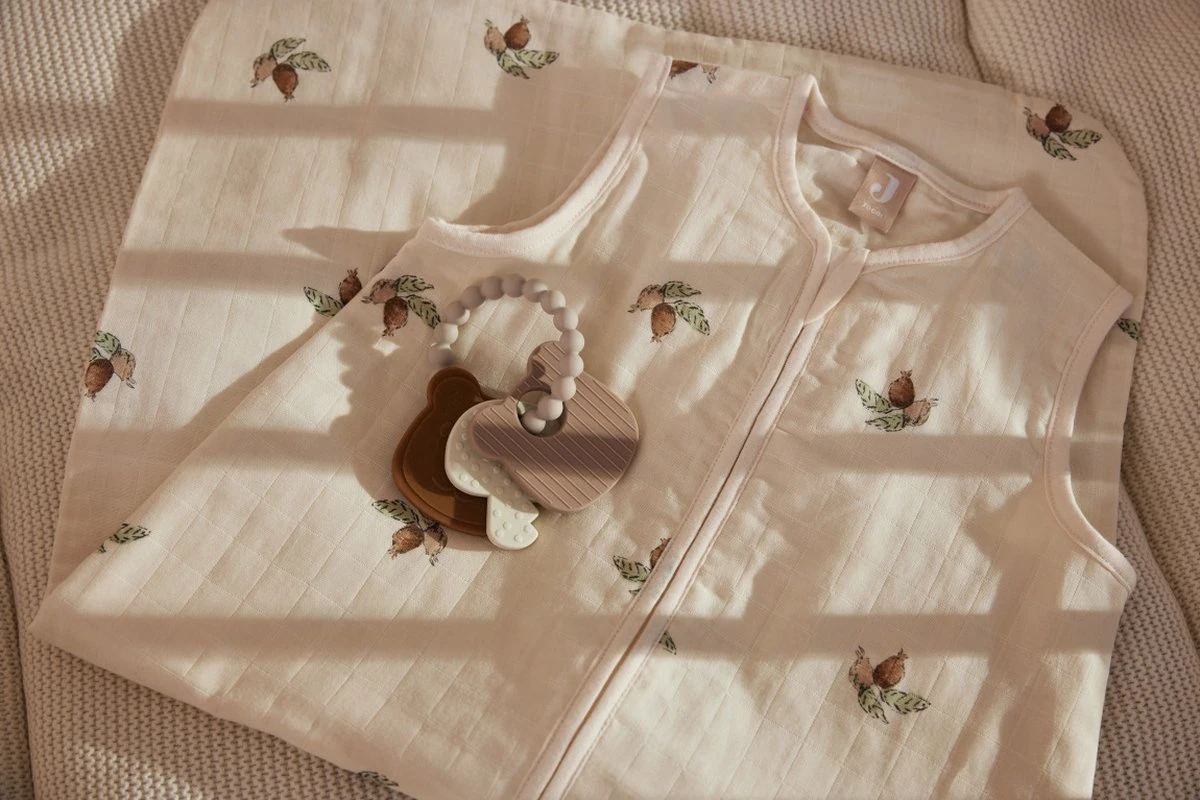 Jollein Baby Slaapzak Hydrofiel 110cm - Rosehip - Afbeelding 6