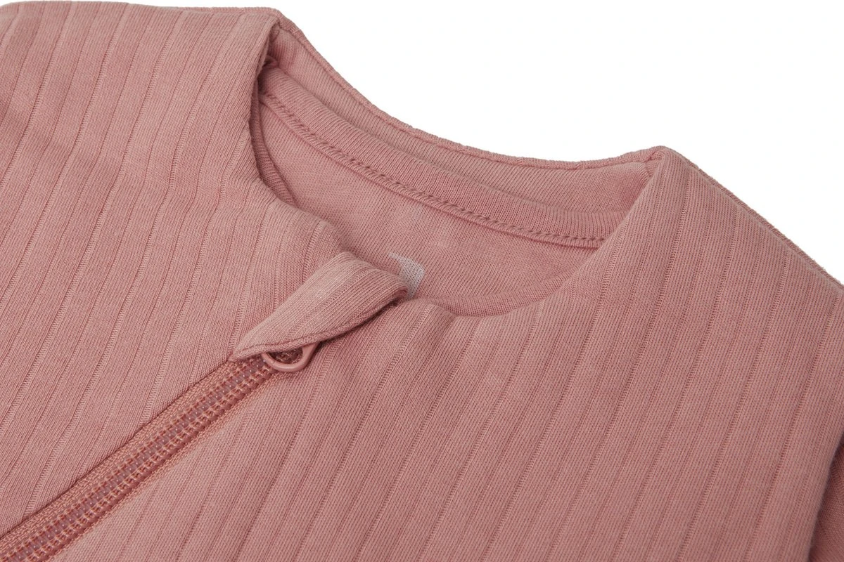 Jollein Baby Newborn Slaapzak 60cm Basic Stripe - Rosewood - Afbeelding 7