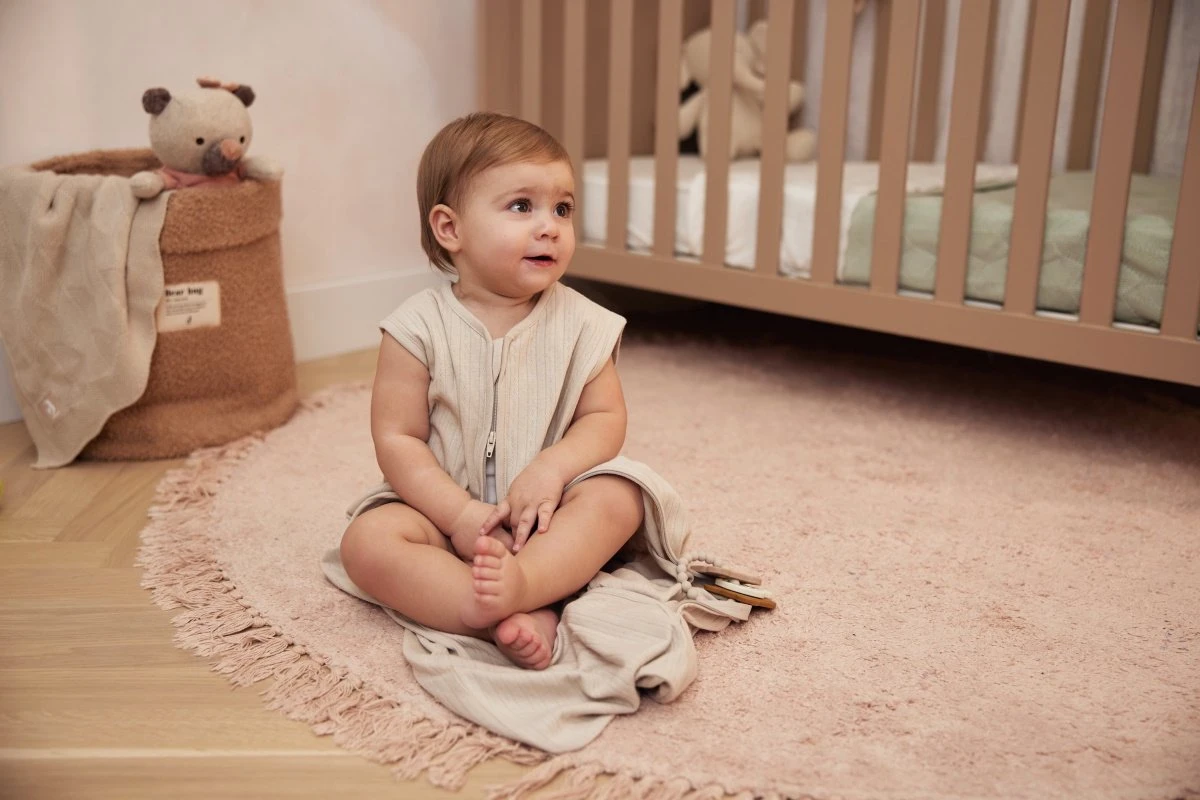 Jollein Zomerslaapzak 110cm Ajour Nougat - Afbeelding 2