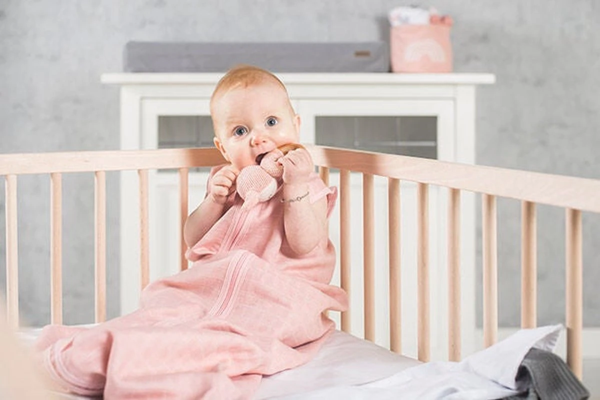 Jollein Baby Slaapzak Hydrofiel 90cm - Pale Pink - Afbeelding 10