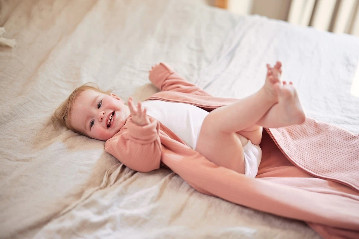 Jollein Baby Baby Winterslaapzak Met Afritsbare Mouw 70cm Basic Stripe - Jeans Blue - Afbeelding 14