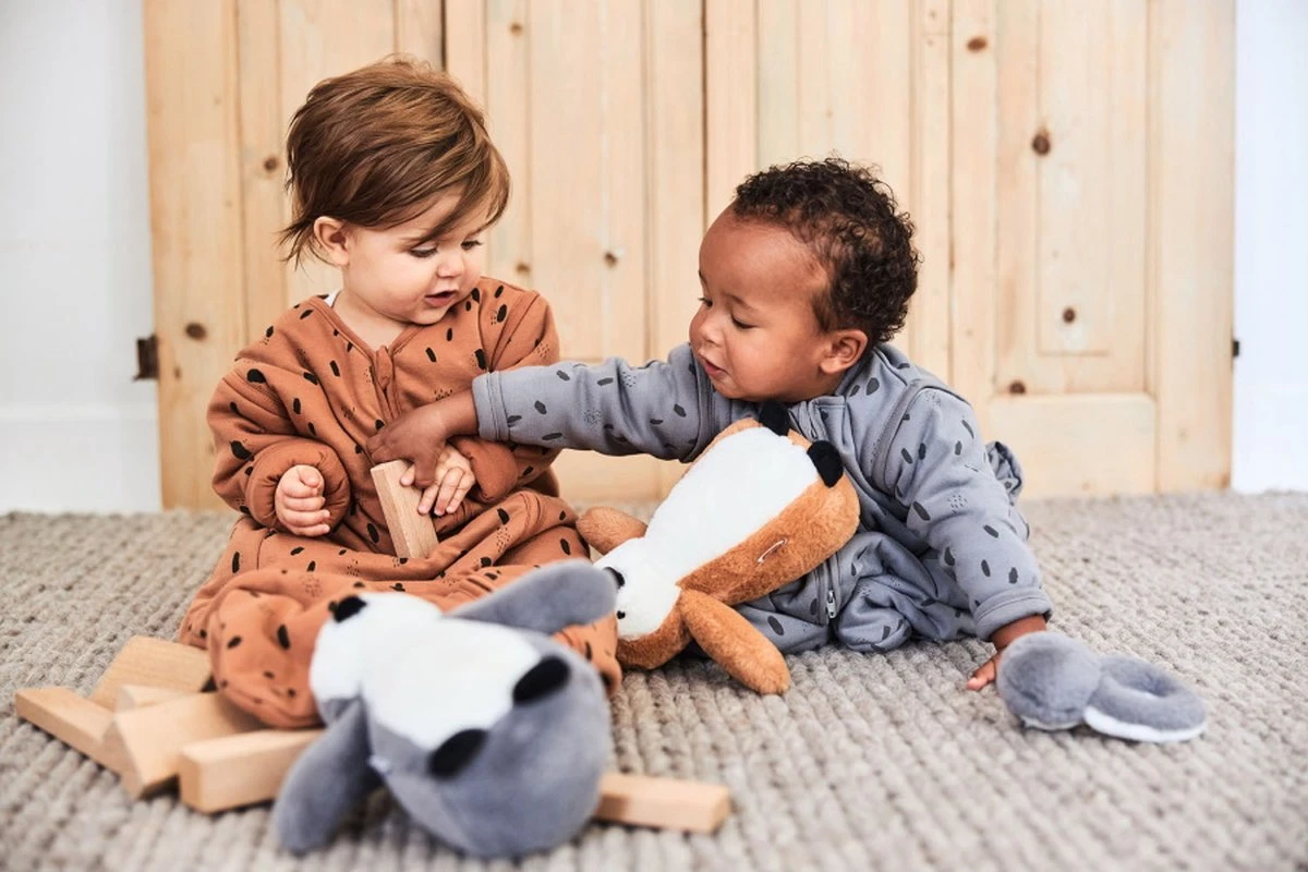 Jollein Baby Baby Winterslaapzak Met Afritsbare Mouw 70cm Spot - Storm Grey - Afbeelding 5