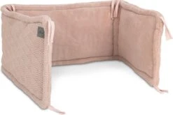 Jollein Bedomrander River Knit 180x35cm - Pale Pink