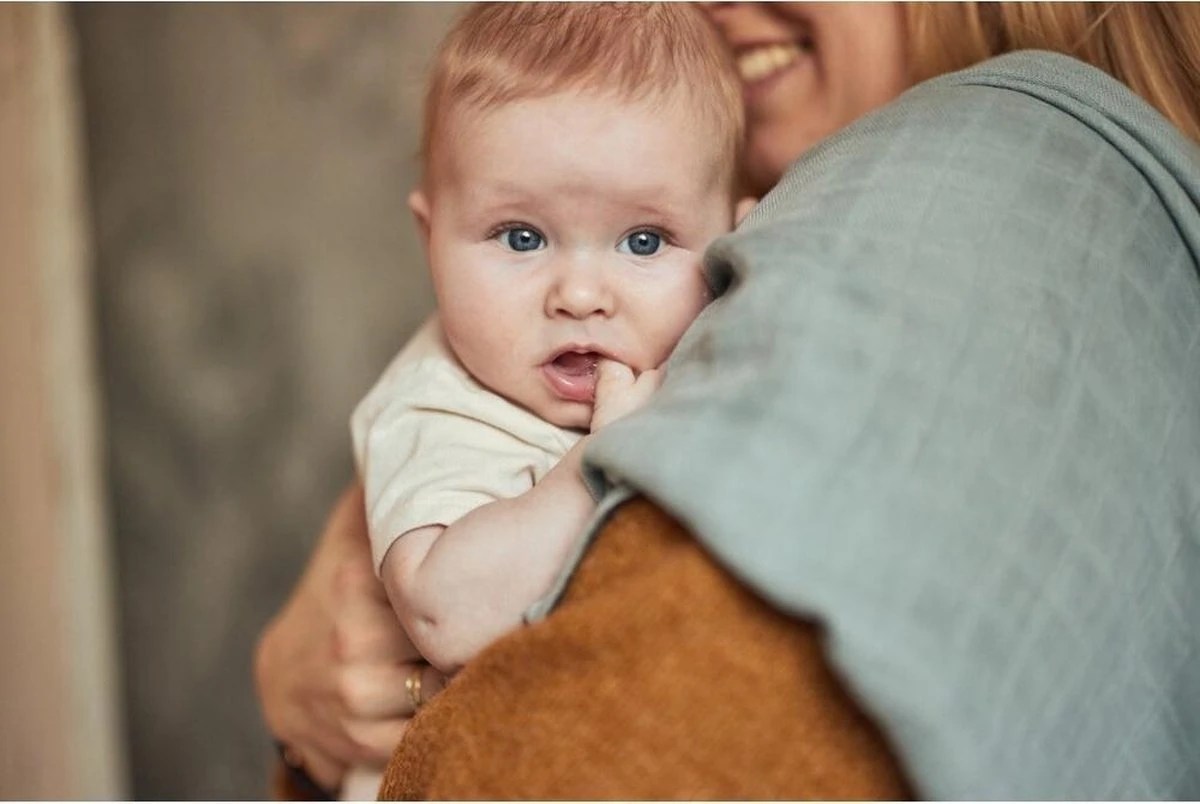 Jollein Baby Deken Ledikant 100x150cm Basic Knit - Forest Green - Afbeelding 14