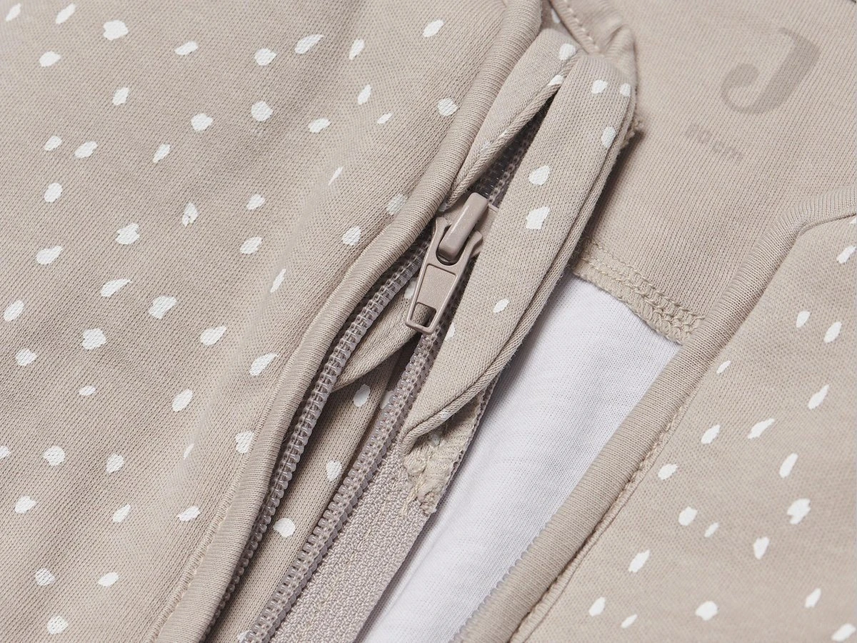 Jollein Baby Baby Winterslaapzak 4-Seizoenen 90cm Spickle - Nougat - Afbeelding 2