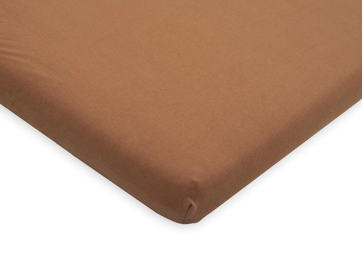 Jollein Baby Hoeslaken Ledikant Jersey 60x120cm - Caramel - Afbeelding 12
