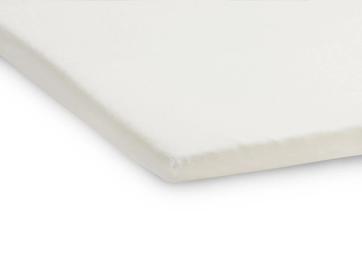Jollein Baby Hoeslaken Boxmatras Jersey 75x95cm - Ivory - Afbeelding 3