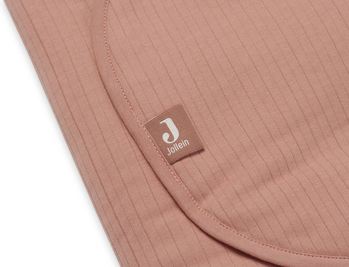 Jollein Wikkeldeken Basic Stripe - Rosewood - Afbeelding 19