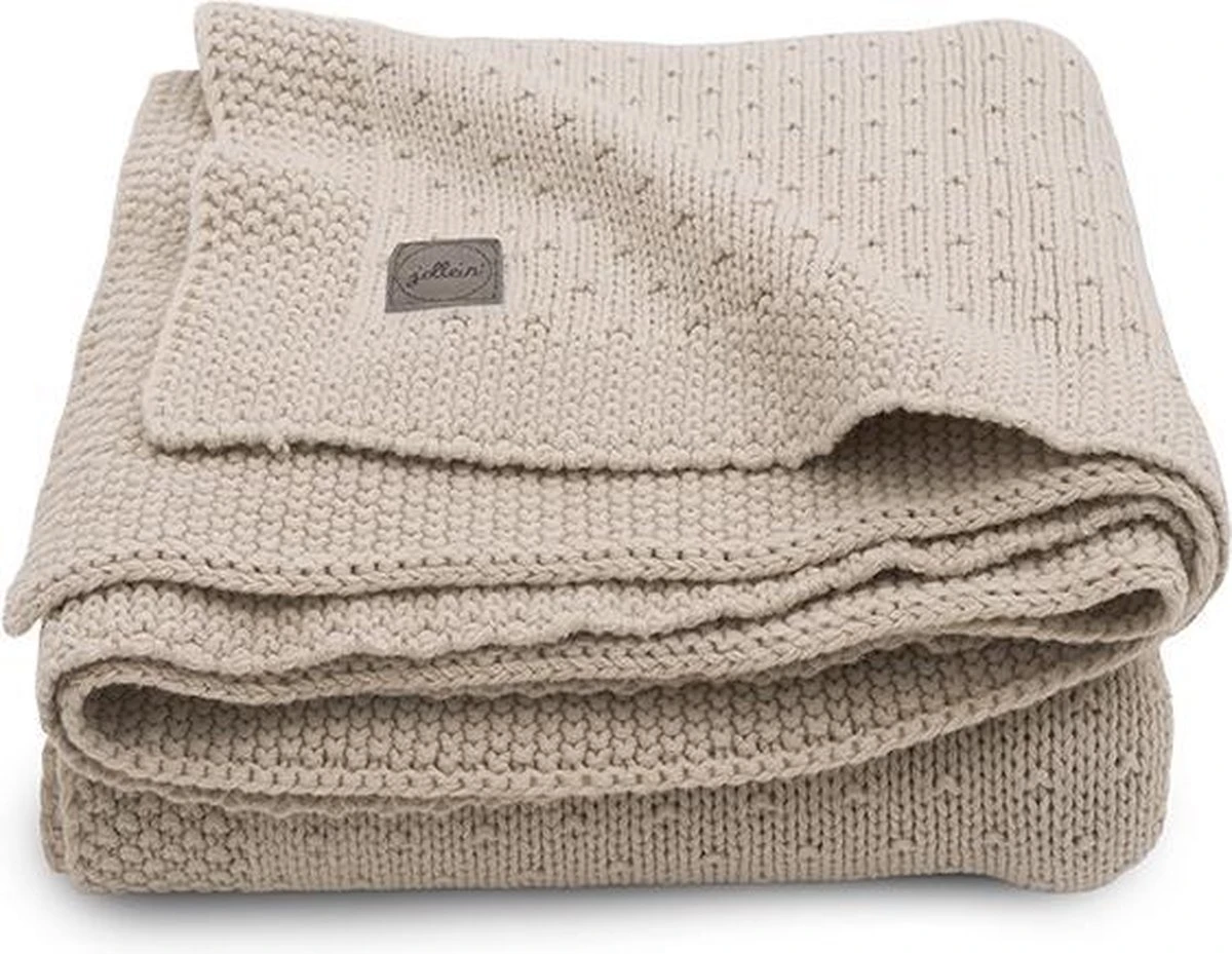 Jollein Baby Deken Wieg 75x100cm Bliss Knit - Nougat - Afbeelding 15