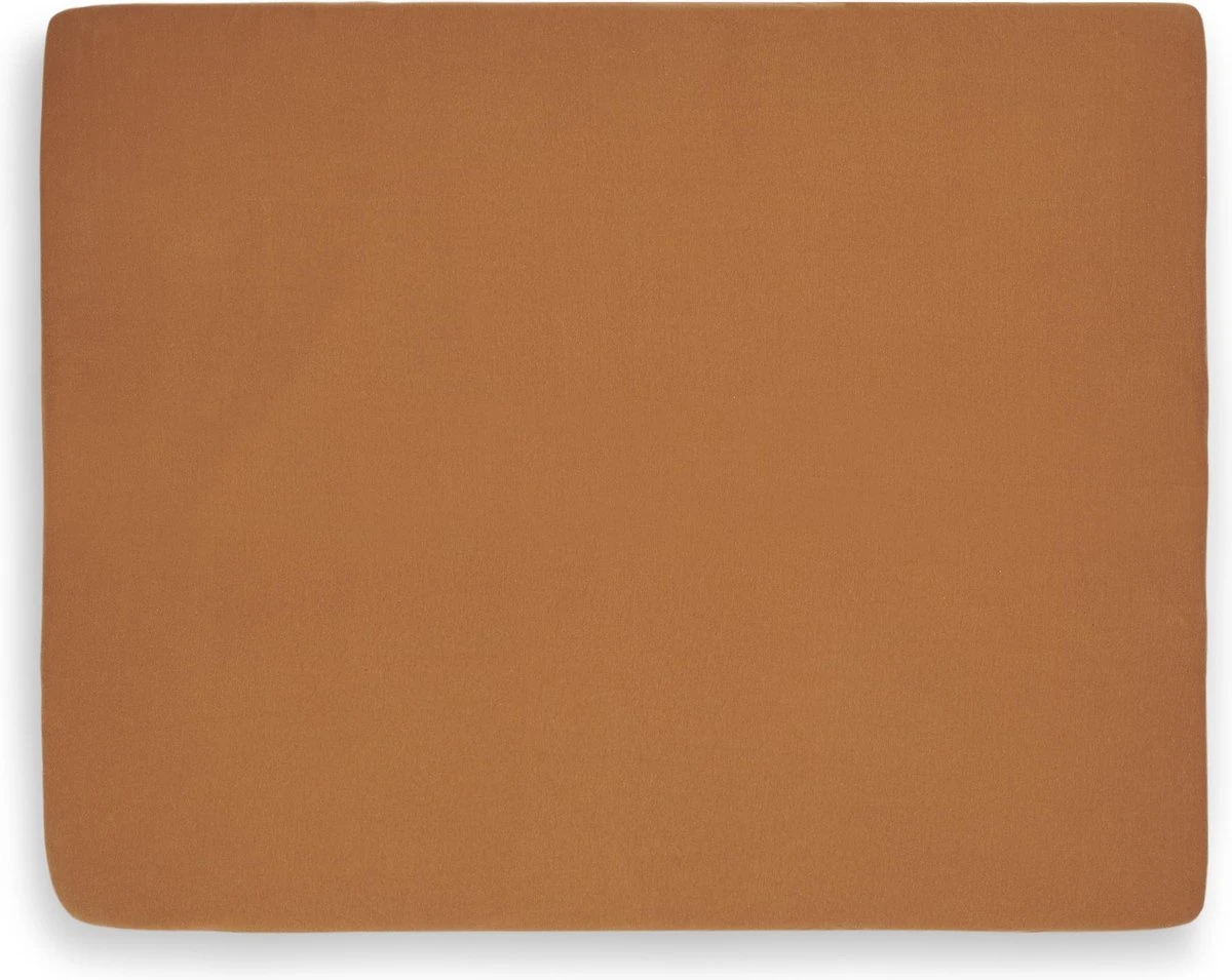Jollein Baby Hoeslaken Boxmatras Jersey 75x95cm - Caramel